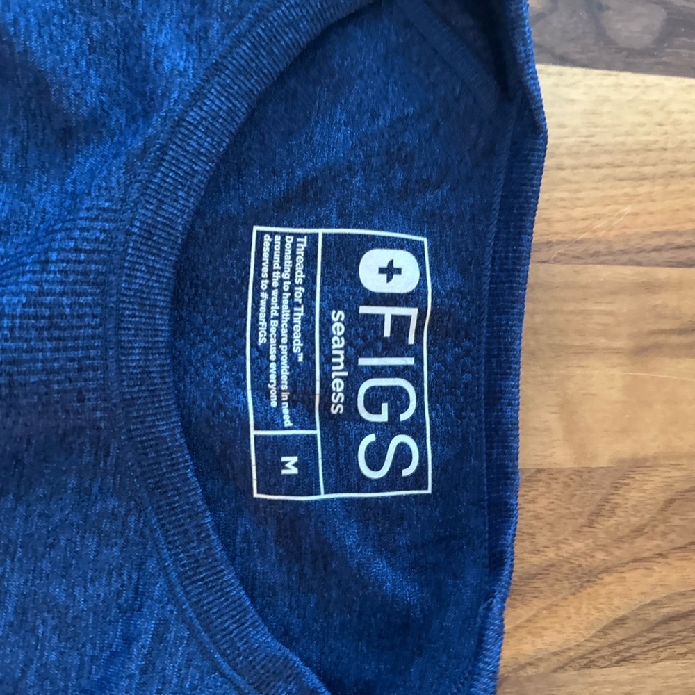 Figs Women’s Crewneck Sweater in Deep Blue